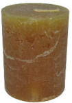 GYD Gyertya rusztikus adventi méz színű 5 cm X 6 cm, 4db/csomag