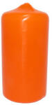 GYD Gyertya óriás adventi narancssárga 5 cm X 10 cm, 4db/csomag