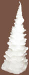 GYD Gyertya kis fenyő fehér színű 5, 5 cm X 11 cm