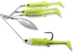 LIVETARGET Spinnerbait Livetarget Rig, Small, culoare Chart-Silver, 7g (F.LT.MNSR7SM857)