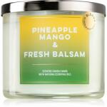 Bath & Body Works Pineapple Mango & Fresh Balsam lumânare parfumată 411 g