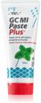 GC MI Paste Plus Crema protectoare de remineralizare pentru dinți sensibili cu flor aroma Mint 35 ml