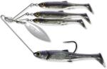Live Target Baitball Spinner Rig Small 7g 851 Purple Pearl/Silver (F.LT.MNSR7SM851)