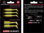 Live Target Rezerva Baitball Spinner Rig Large 857 Lime Chart/Silver (F.LT.SRIP03LG857)