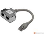 ASSMANN (DN-93904) CAT5e patch cable adapter, 2xCAT5e árnyékolt