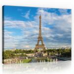 Consalnet Vászonkép, Párizsi látkép, Eiffel torony 80x60 cm méretben (C5-11422O6)