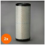 Donaldson Set 2 x Filtru Aer P822768, Lungime 304 mm, Diametru Exterior 128.5 mm, Diametru Interior 81.3 mm, Donaldson (RAJ-2XP822768)