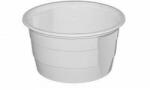  Műanyag gulyás tányér, 750 ml, 50 db, fehér (126238) - pepita
