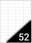 Fortuna Etikett FORTUNA 52, 5x21, 2mm univerzális 5200 címke/doboz 100 ív/doboz (01.03457) - papir-bolt