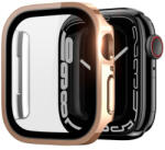 Dux Ducis Hamo tok és üveg Apple Watch 7 45mm, rózsaszín