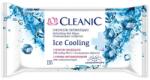 Cleanic Ice Cooling Antibacterial mentolos törlőkendő, 15 db