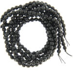  Onix Negru Rotund Fatetat Margele Pietre Semipretioase pentru Bijuterii 4, 5 x 4, 5 mm