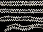  Margele Perle Cultura Albe Bob Orez 2-5x4-8 mm Lungime Sirag 36-39 cm