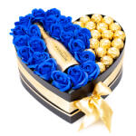 Colorissima Aranjament Floral Bottega Blue Ferrero, 30cm