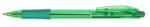 Pentel Golyóstoll, 0, 35 mm, nyomógombos, PENTEL "BK417", zöld (PENBK417Z) - onlinepapirbolt