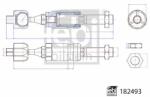 Febi Bilstein Bieleta de directie FEBI BILSTEIN 182493 (182493)