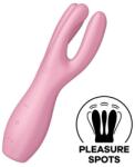 Satisfyer Vibrator Threesome 3 Satisfyer Silicon USB Roz 14 cm Vibrator