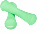 SPRINGOS Set 2 gantere greutati pentru exercitii fitness, 2x2 kg, verde (FA1040)