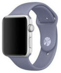  Mercury levendula lila színű okosóra szilikon szíj, Apple Watch 4/5/6/7/SE 44/45mm