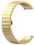  Beline arany okosóra fém szíj 20mm, Samsung Galaxy Watch / Watch Active / Garmin / Huawei Watch GT2 42mm - gsmlive