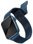 UNIQ Apple Watch 4/5/6/7/SE, okosóra szíj, fém, kék, 38/40/41mm, UNIQ - gsmlive