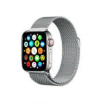 Mercury ezüst okosóra fém szíj, Apple Watch 4/5/6/7/SE 42mm