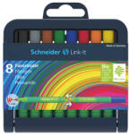 Schneider Set Liner Schneider Link-It 1.0 mm, 8 Culori (LIN044)