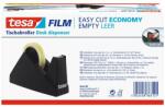 tesa Ragasztószalag adagoló 25mmx66m, asztali Tesa Economy fekete (57431-00000-02) - tonerpiac