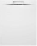 POLYSAN Zuhanytálca négyszögletes Polysan Kazuko 110x90 cm öntött márvány fehér 40338 (40338)