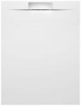POLYSAN Zuhanytálca négyszögletes Polysan Kazuko 120x90 cm öntött márvány fehér 40340 (40340)