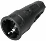 Pc Electric Safety Connector Rubber Black