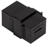 LogiLink Adapter USB C-C, F/F, keystone coupler, NK0032 (NK0032)