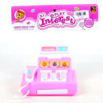 Magic Toys Rózsaszín játék pénztárgép vonalkódolvasóval MKL380435