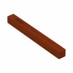 Norton Fenőkő India négyzet 152x16 mm fine, 5 db/csomag (CT386125)