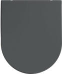  Sapho Isvea Infinity vékony Duroplast Soft Close WC-ülőke, antracit 40KF0522I-S (40KF0522I-S)
