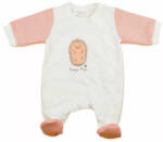  Belül bolyhos elöl patentos hosszú ujjú baba rugdalózó süni mintával (62)