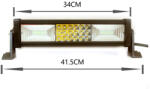 ManiaMagic PROIECTOR LED CH008B - 180W, 14400LM, 6000k, SPOT BEAM ManiaCars (060718-21)