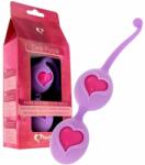 FeelzToys Desi - szíves gésagolyó duó (lila-pink) (92114900005)