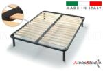 Alvásstúdió fémkeretes ágyrács lábakkal 160x200 cm - matracasz