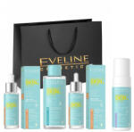Eveline Cosmetics - Set cadou Eveline Cosmetics Perfect Skin. acne Tratament de noapte pentru corectarea imperfecțiunilor 2 x 30 ml, Tonic seboreglator 200 ml, Spuma de curățare facială micro-peeling, 150 ml - hiris