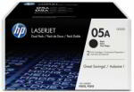 HP 05A Black (Fekete) nagykapacitású - duopack toner (CE505D) (CE505D)