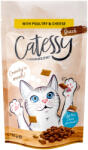 Catessy 15x65g Catessy jutalomfalat macskáknak-Vegyes csomag 3 változattal (5x szárnyas, 5x marha, 5x lazac)