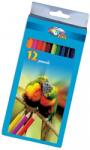 Centrum Creioane colorate 12 culori Zoo Centrum 80169 (80169)
