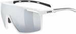 uvex MTN Perform White Matt/Mirror Silver Kerékpáros szemüveg