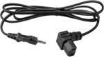 Omnitronic IEC Power Cable 2x0.75 1.5m C17 angled bk (3023521M)