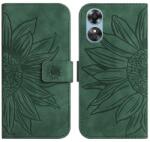  ART SUN FLOWER portofel cu curea Oppo A17 verde