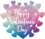 Amscan Happy Valentine's Day Ombre fólia lufi 68 cm (DPA4364475)