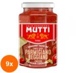 MUTTI Set 9 x Sos pentru Paste Mutti cu Parmigiano Reggiano, 400 g