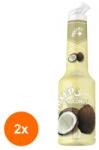 Mixer Set 2 x Pulpa Cocos 100% Concentrat Piure Fructe Mixer 1 l