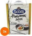 Scotti Set 3 x Orez Hakumaki pentru Sushi Riso Scotti, 5 kg